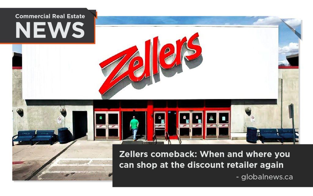 The Retail Sector shows promise as Zellers returns to Canada